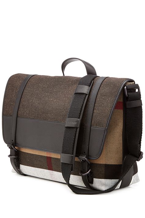 mens burberry messenger bag replica|burberry duffle bag men's.